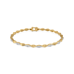 Radiance Edge - Lab Diamond Tennis Bracelet