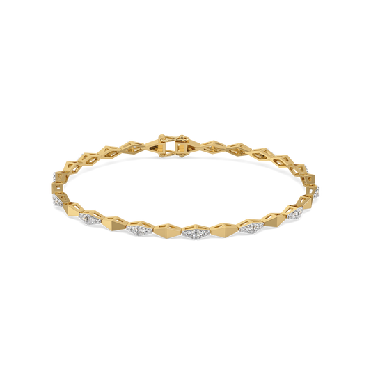 Radiance Edge - Lab Diamond Tennis Bracelet