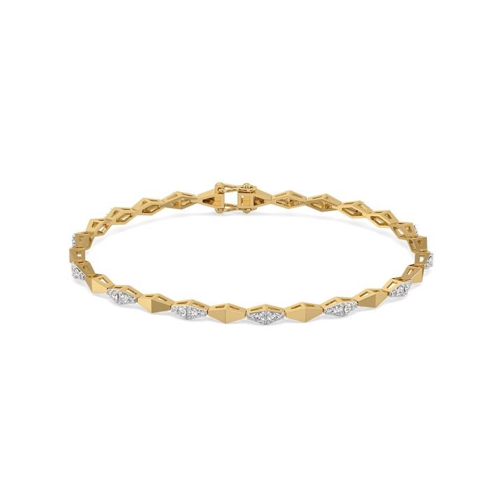Radiance Edge - Lab Diamond Tennis Bracelet