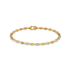 Radiance Edge - Lab Diamond Tennis Bracelet