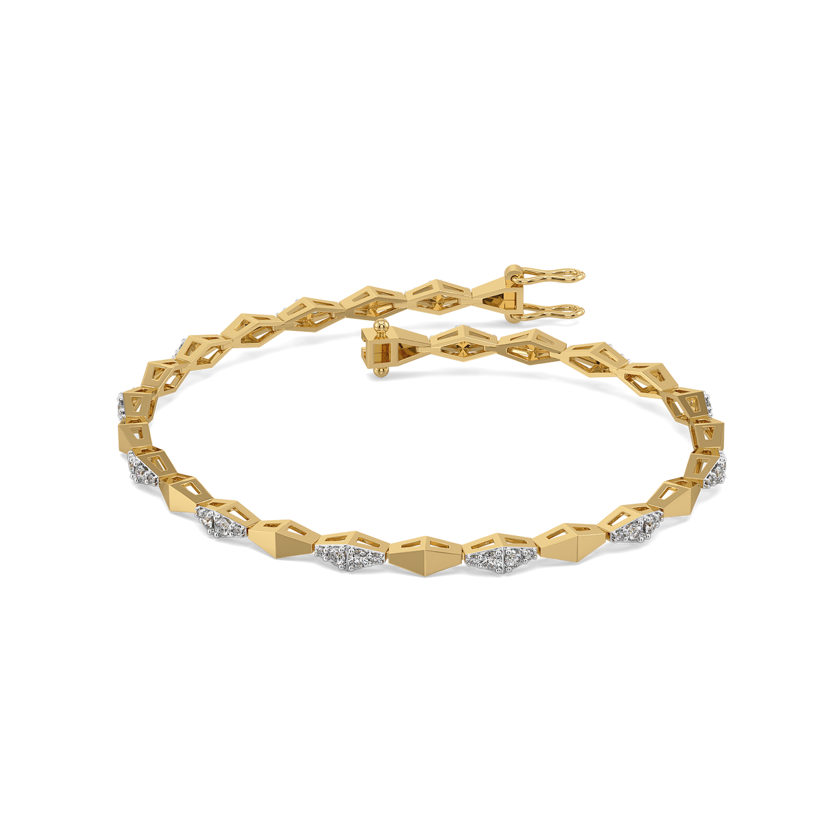 Radiance Edge - Lab Diamond Tennis Bracelet