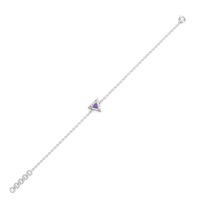 Ultra Violet Glow - Lab Diamond Bracelet