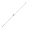 Ultra Violet Glow - Lab Grown Diamond Bracelet for Women - Lukson 