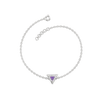 Ultra Violet Glow - Lab Grown Diamond Bracelet - Lukson 