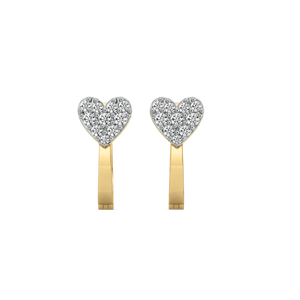 Timeless Loop - Lab Diamond Hoop Earrings