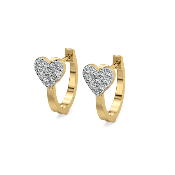 Lab grown diamond fashion loops - Lukson 