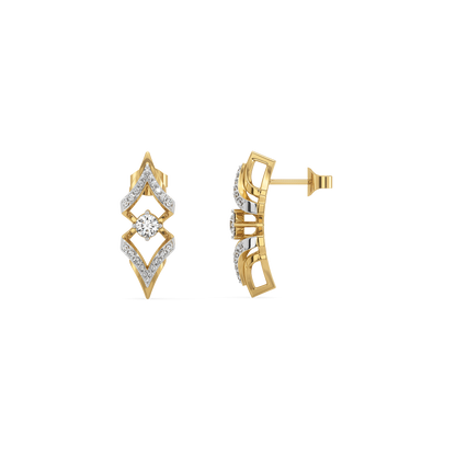 Fierce Aura – Lab Diamond Solitaire Earrings
