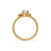Liquid Gold - Pure Gold Lab Diamond Ring
