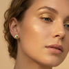 Liquid Gold - Pure Gold Lab Diamond Stud Earrings