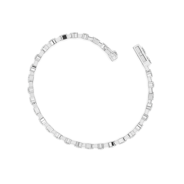 Diamond Cosmos - Pure Gold Lab Diamond Tennis Bracelet