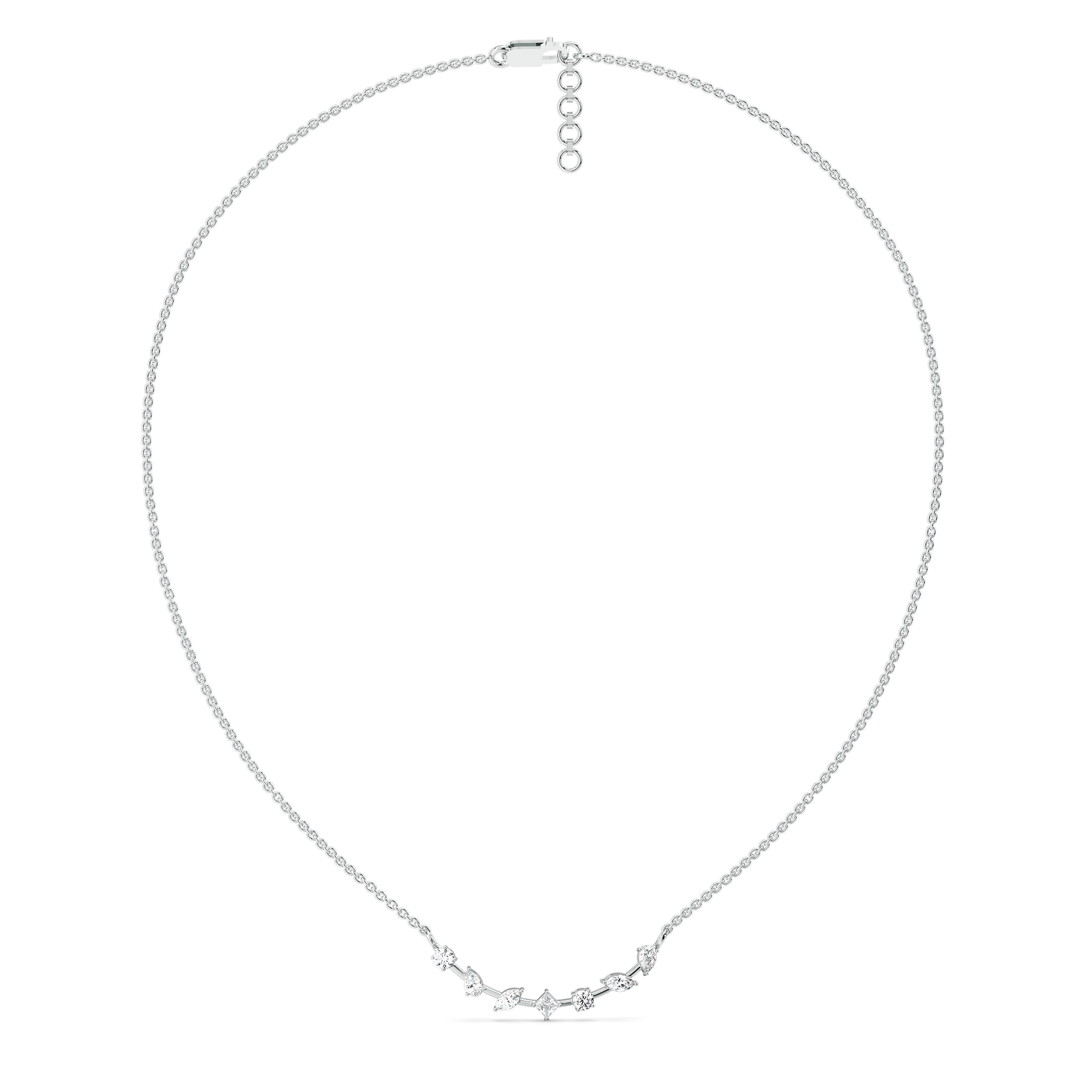 Diamond Cosmos - Pure Gold Lab Diamond Necklace