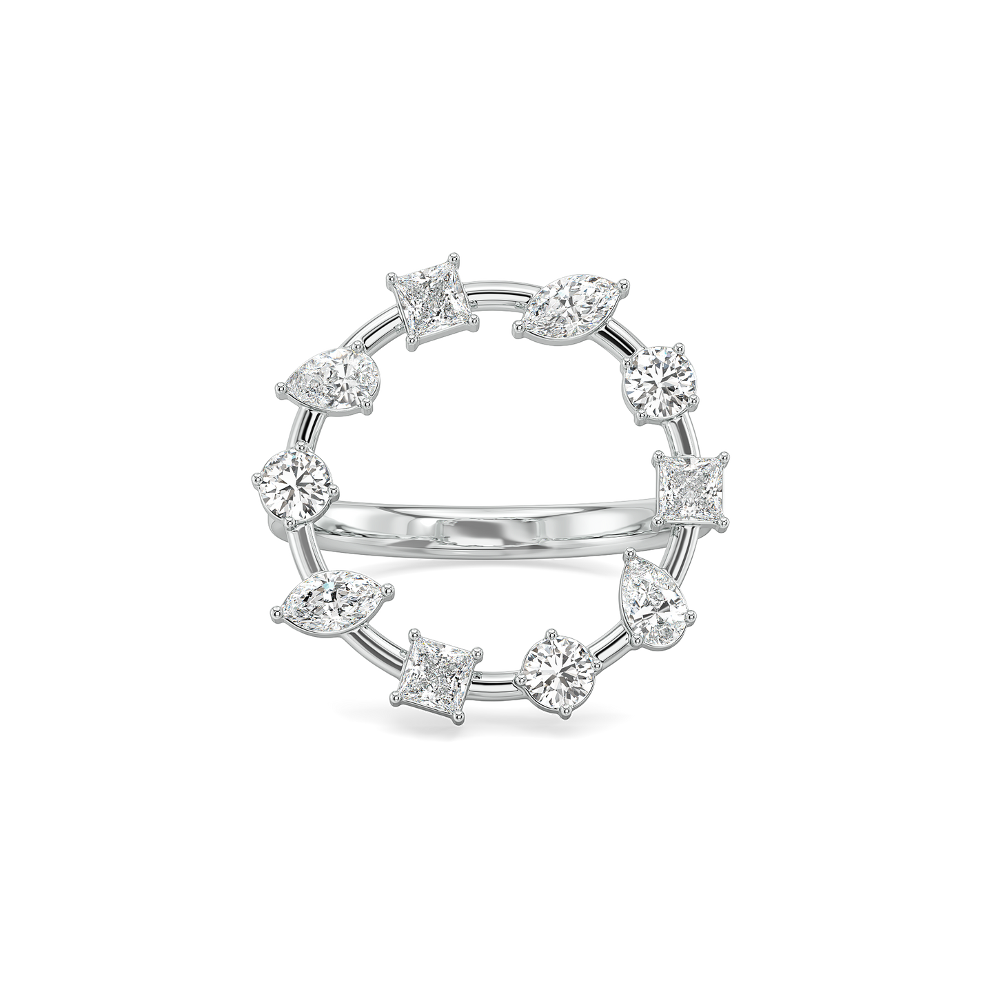 Diamond Cosmos - Pure Gold Lab Diamond Ring