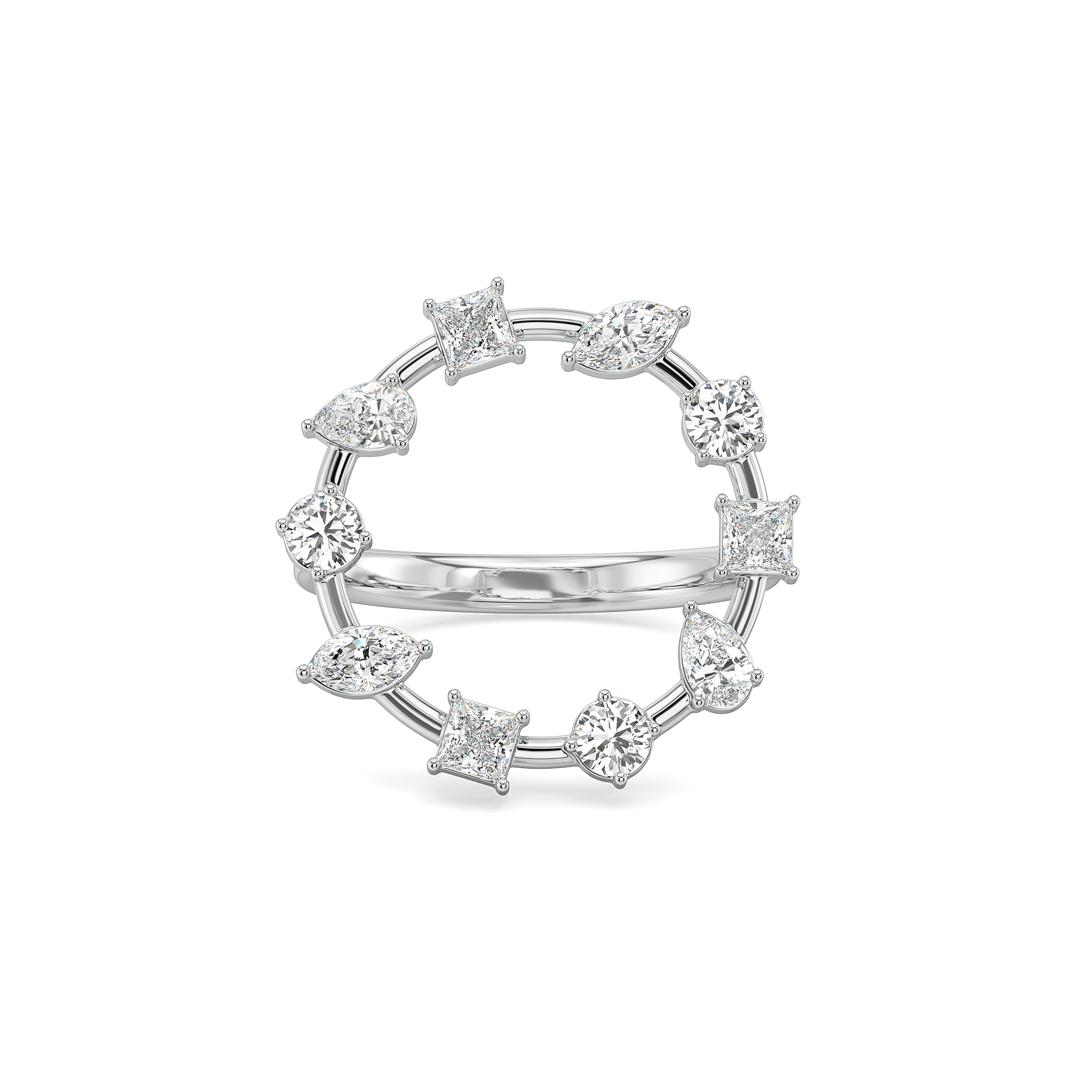 Diamond Cosmos - Pure Gold Lab Diamond Ring