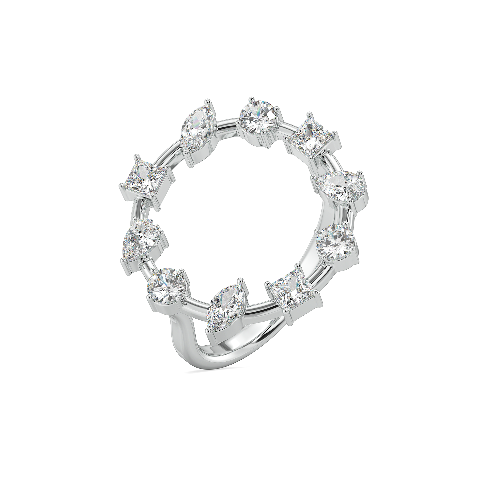 Diamond Cosmos - Pure Gold Lab Diamond Ring