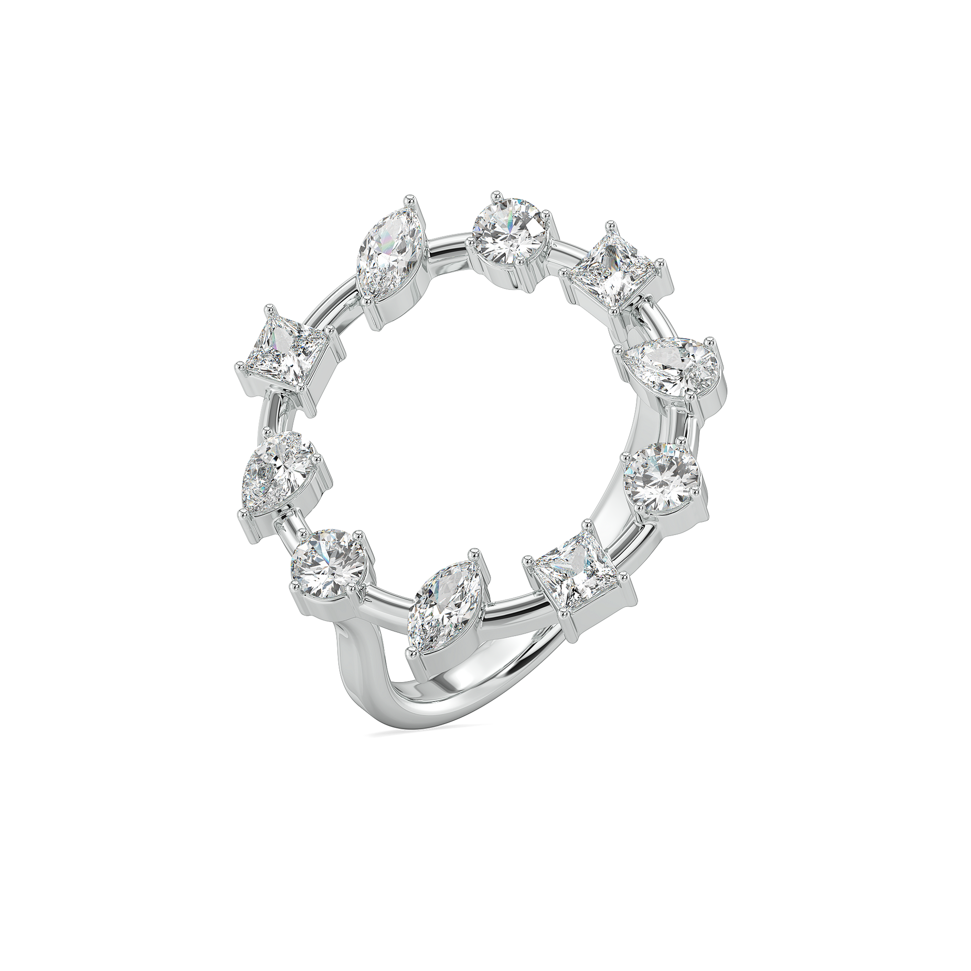 Diamond Cosmos - Pure Gold Lab Diamond Ring
