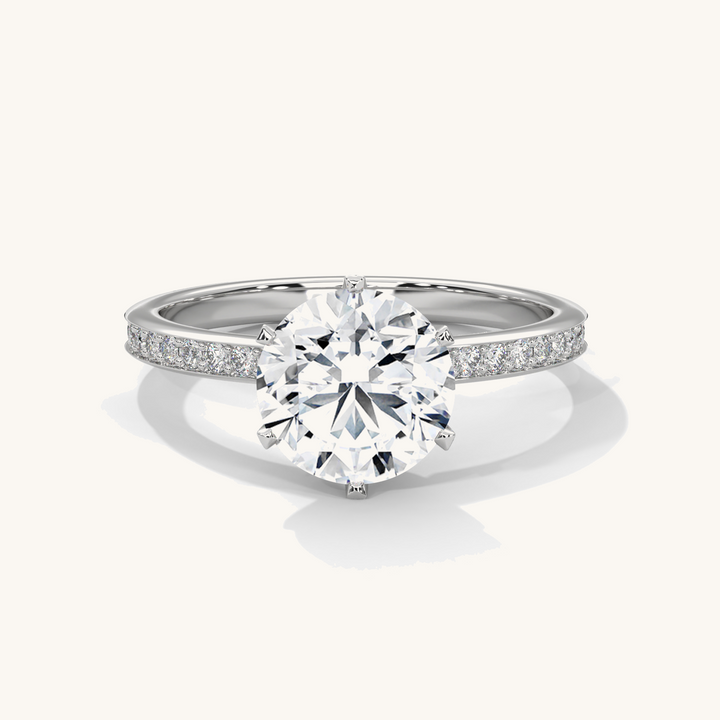 Forever One - Pure Gold Lab Diamond Solitaire Ring