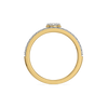 Oval Crest Lab Grown Diamond Ring