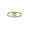 Oval Crest Lab Grown Diamond Ring