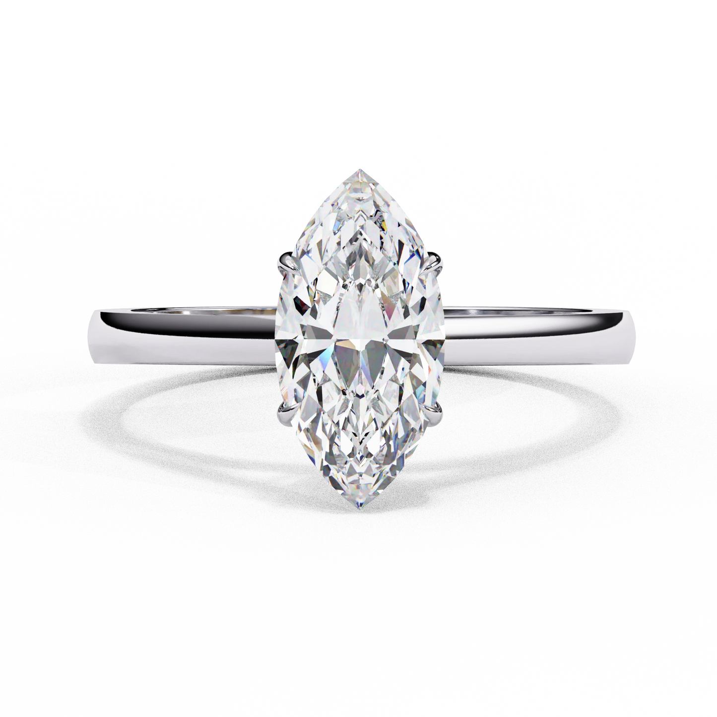 Frozen Marq - Pure Gold Lab Diamond Solitaire Ring