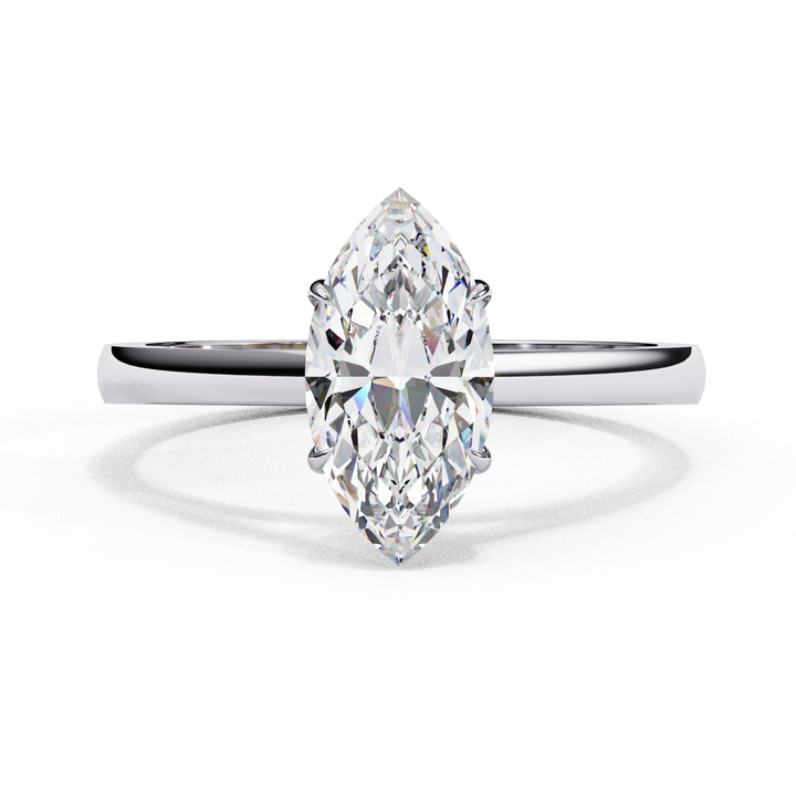 Frozen Marq - Pure Gold Lab Diamond Solitaire Ring