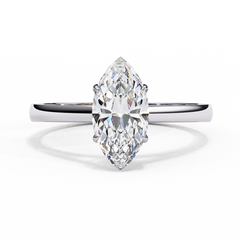 Frozen Marq - Pure Gold Lab Diamond Solitaire Ring