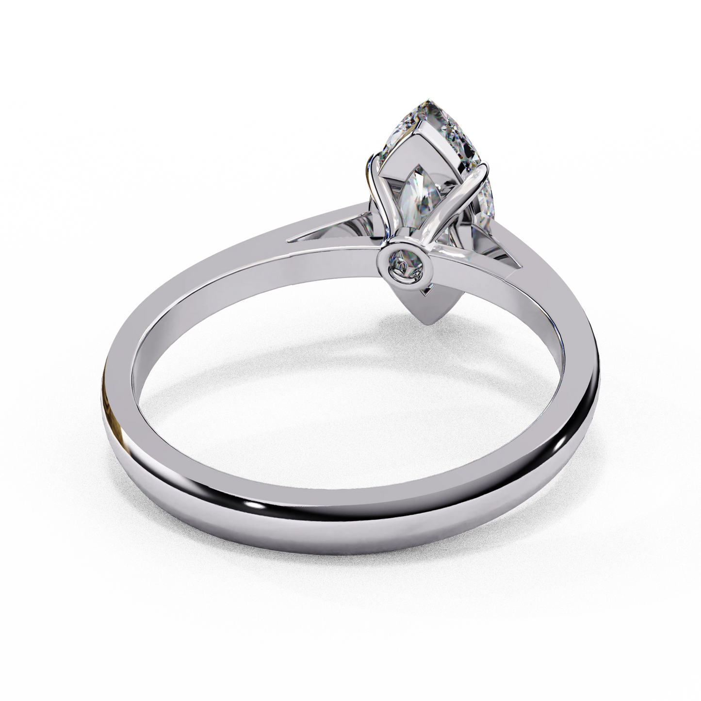 Frozen Marq - Pure Gold Lab Diamond Solitaire Ring