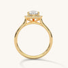 Lukson Pearlight Pure Gold Lab Grown Diamond Solitaire Ring Online