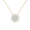 Lukson Moonlace Majesty - Pure Gold Lab Grown Diamond Solitaire Necklace