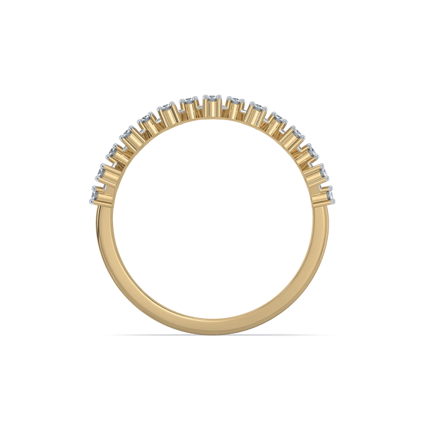 Lukson Certified Moonlace Majesty 14K Gold Lab Grown Diamond Ring