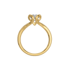 Lukson Solitaire Heart 14K Gold Lab Grown Diamond Ring Online
