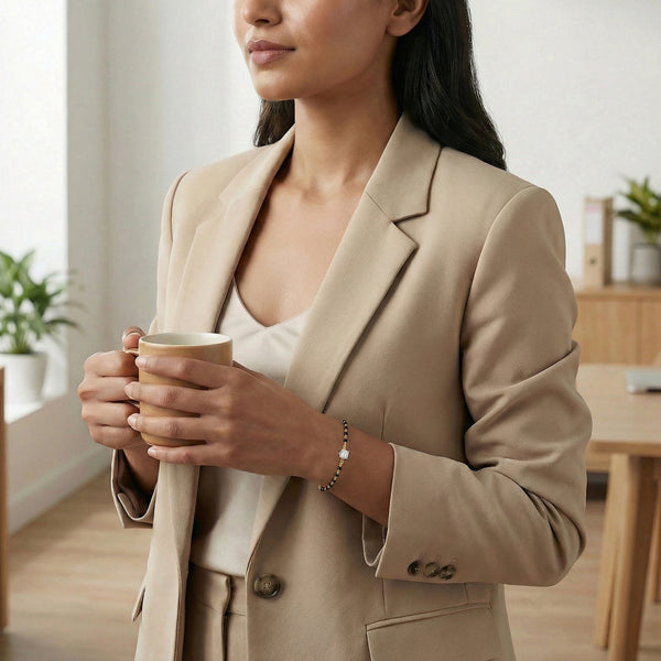 One Promise - Pure Gold Lab Diamond Mangalsutra Bracelet