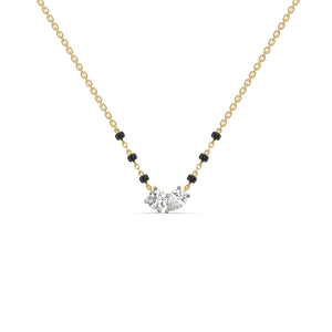 Soul Promise - Pure Gold Lab Diamond Mangalsutra Necklace