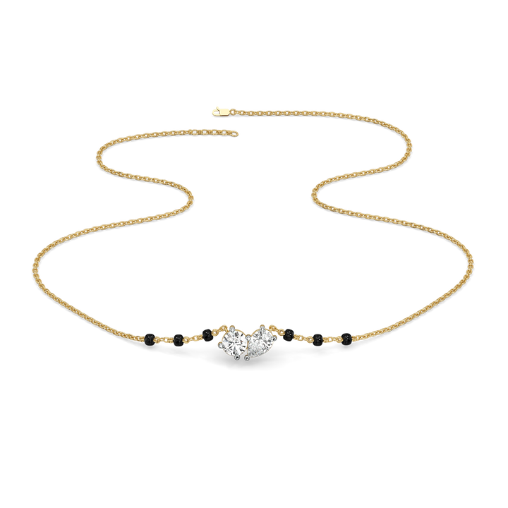 Soul Promise - Pure Gold Lab Diamond Mangalsutra Necklace