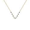 Lukson Twin Flame - Pure Gold Lab GrownDiamond Mangalsutra Necklace