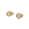 Cosmic Orbital - Pure Gold Lab Diamond Earrings