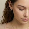 Unity Link - Pure Gold Lab Diamond Drop Earrings