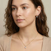 Unity Link - Pure Gold Lab Diamond Drop Earrings