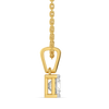 Modern Muse - Pure Gold Lab Diamond Pendant