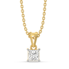 Modern Muse - Pure Gold Lab Diamond Pendant