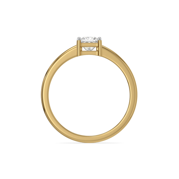 Modern Muse - Pure Gold Lab Diamond Ring