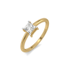 Modern Muse - Pure Gold Lab Diamond Ring