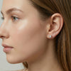 Modern Muse - Pure Gold Lab Diamond Stud Earrings