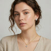 Circle of Light - Pure Gold Lab Diamond Pendant