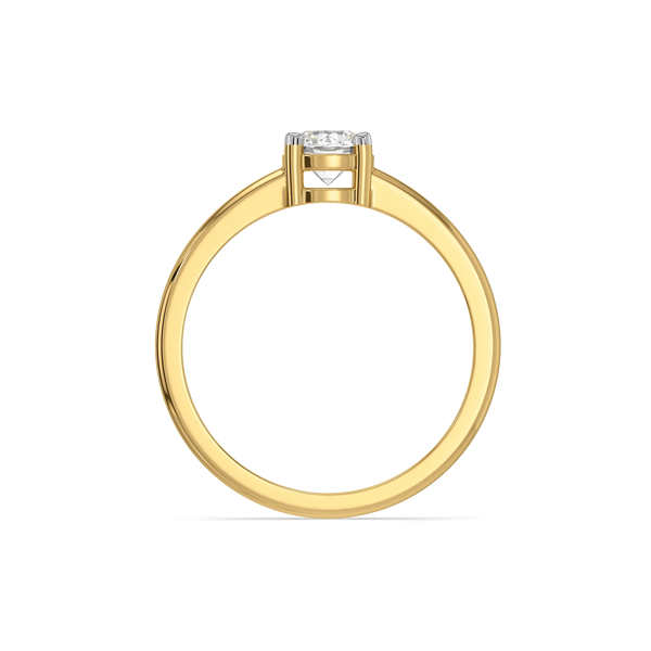 One & Only - Pure Gold Lab Diamond Solitaire Ring
