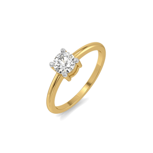 One & Only - Pure Gold Lab Diamond Solitaire Ring