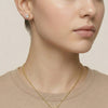 Amora Heart Solitaire - Pure Gold Lab Diamond Earrings