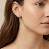 Devotion Heart Halo - Pure Gold Lab Diamond Solitaire Earrings