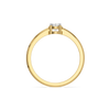 Aura Oval Solitaire - Pure Gold Lab Diamond Ring