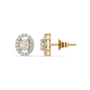 Empress Oval - Pure Gold Lab Diamond Solitaire Earrings