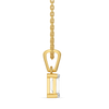 Lumina Emerald - Pure Gold Lab Diamond Pendant